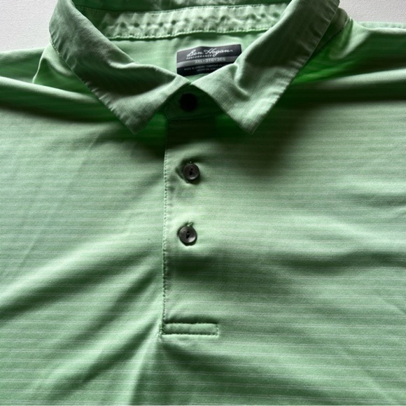 EUC Ben Hogan Golf Shirt Mens 3XL Mint Green Performance Polo (A4) - Picture 2 of 3